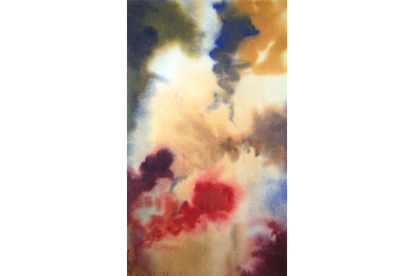 Voyage 2, gouache on Fabriano Artistico, 12x17 in.